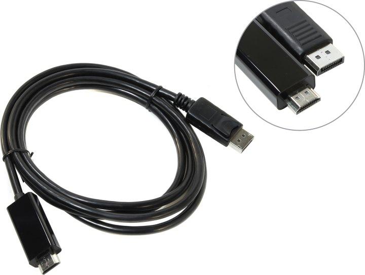 Кабель а/в TELECOM 1.8 м DisplayPort M to HDMI M TA494 - фото 1 - id-p209831590