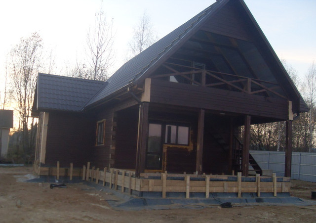 Замена фундамента деревянного дома - фото 5 - id-p184414148