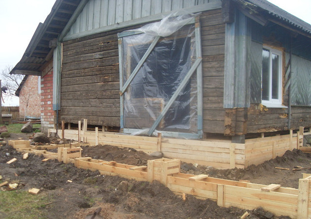 Замена фундамента деревянного дома - фото 8 - id-p184414148