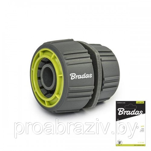 Соединитель шланг 1/2" х шланг 3/4" LIME LINE SOFT "Bradas"