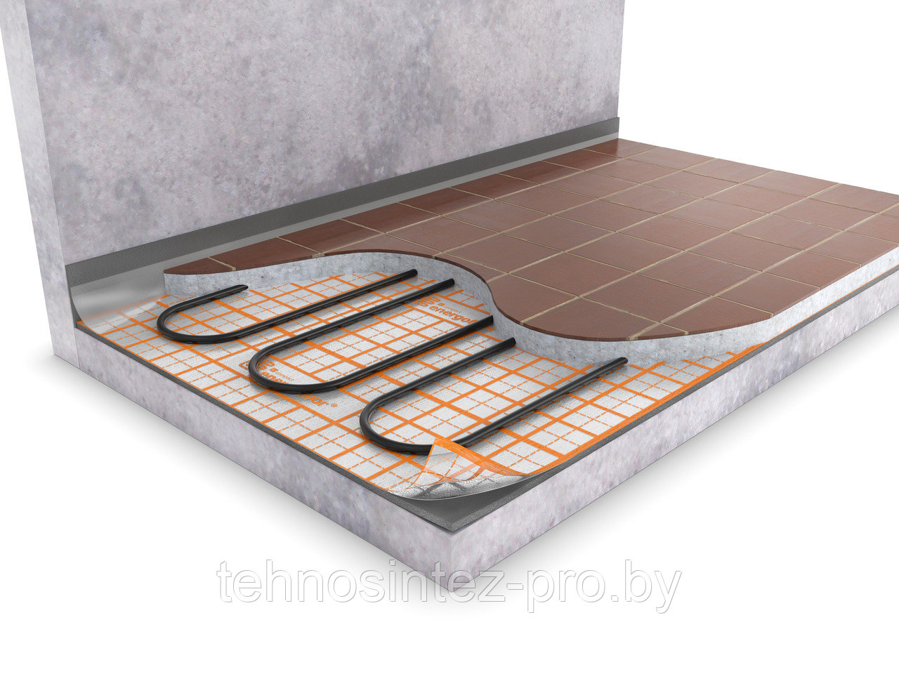 Рулон ENERGOFLOOR COMPACT 5/1-20, толщиной 5 мм - фото 2 - id-p209865703