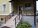 Металлические перила (поручни), сварные из профильной трубы, внутренние, фото 3