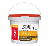 Грунтовка-контакт с кварцевым наполнителем ilmax 4185 quartz primer - для наружных/внутренних работ, 15 кг