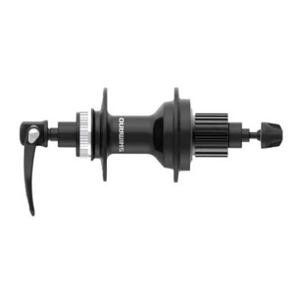 Втулка задняя Shimano MT401, 32 отв, 12ск (M. Spline), Center Lock, QR:168мм, old:135мм, черный - фото 1 - id-p209877557