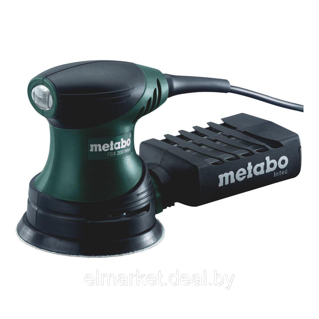 Шлифовальная машина Metabo FSX 200 Intec зеленый, черный - фото 1 - id-p209885127