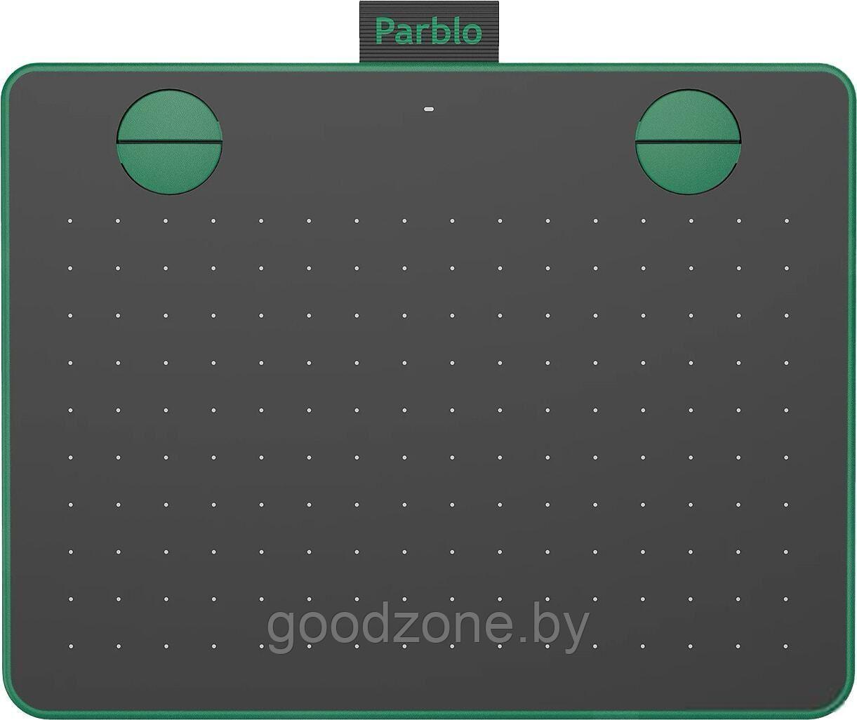 Графический планшет Parblo A640 V2 (зеленый) - фото 1 - id-p209887546