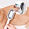 SPA расческа для кошек и собак Pet cleaning hair removal comb 3 в 1 (чистка, расческа, массаж), фото 7