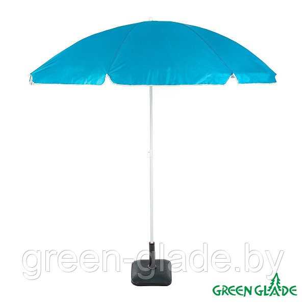 Зонт Green Glade 0012 голубой - фото 3 - id-p1759919