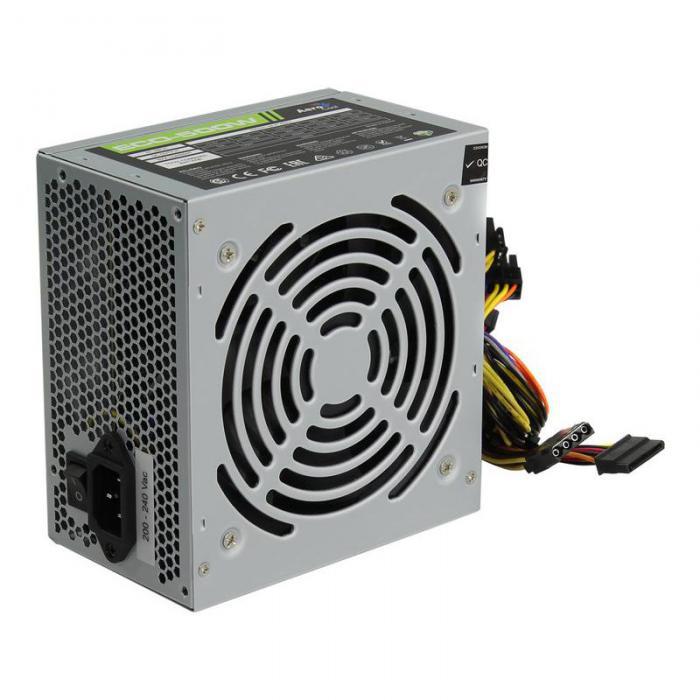 Блок питания AeroCool Eco 500W