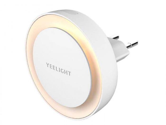 Светильник ночник с датчиком освещения Xiaomi Yeelight Round Light Sensor YLYD11YL детский в розетку - фото 1 - id-p208366332