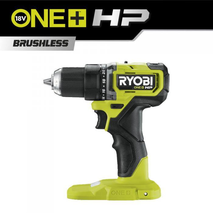 Дрель-шуруповерт аккумуляторная RYOBI HP RDD18C-0 (без батареи) - фото 2 - id-p208520561