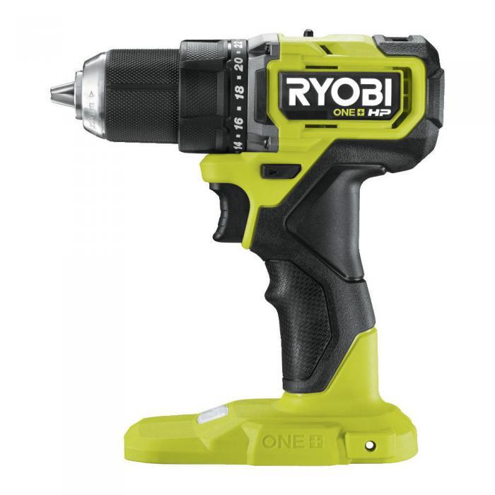 Дрель-шуруповерт аккумуляторная RYOBI HP RDD18C-0 (без батареи) - фото 3 - id-p208520561