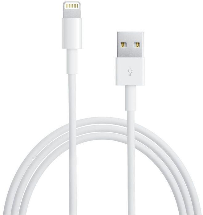 Аксессуар APPLE Lightning to USB Cable 2m для iPhone 5 / 5S / SE/iPod Touch 5th/iPod Nano 7th/iPad 4/iPad - фото 1 - id-p209508969