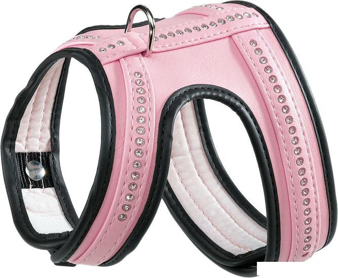 Шлея Ferplast Lux P L 76021016 (розовый, со стразами)