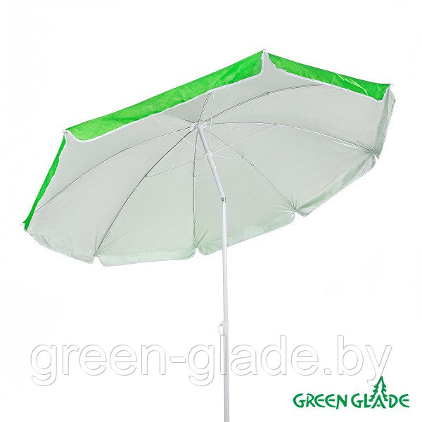 Зонт Green Glade 0013 зеленый - фото 4 - id-p1764637