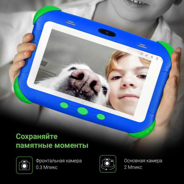 Детский планшет Digma CITI Kids 7", 2GB, 32GB, 3G, Wi-Fi, Android 9.0 синий [cs7216mg] - фото 6 - id-p209826341
