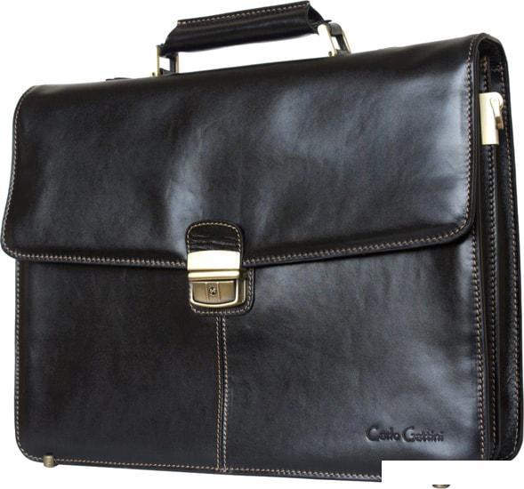 Мужская сумка Carlo Gattini Classico Brusado 2011-01 (черный) - фото 1 - id-p209659732