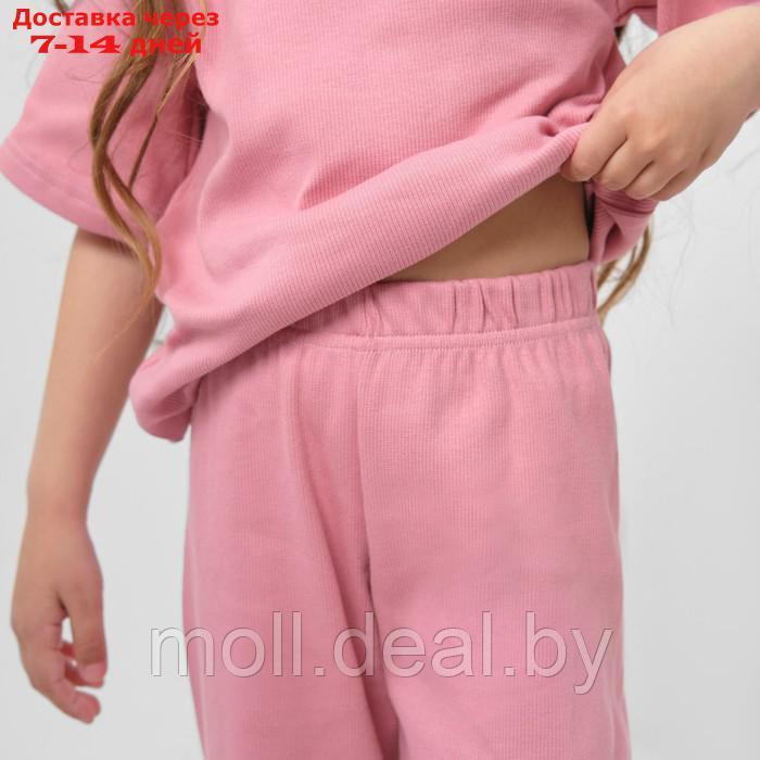 Костюм детский (футболка, брюки) KAFTANр. 32 (110-116 см), пудра - фото 5 - id-p209760854