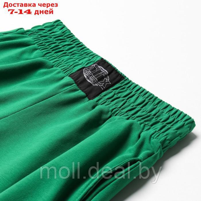 Шорты женские, цвет тёмно-зелёный, размер 42 (S) - фото 3 - id-p209757814