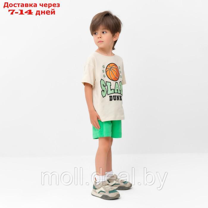 Костюм детский (футболка, шорты) KAFTAN "Basketball", р. 32 (110-116 см) - фото 4 - id-p209817041