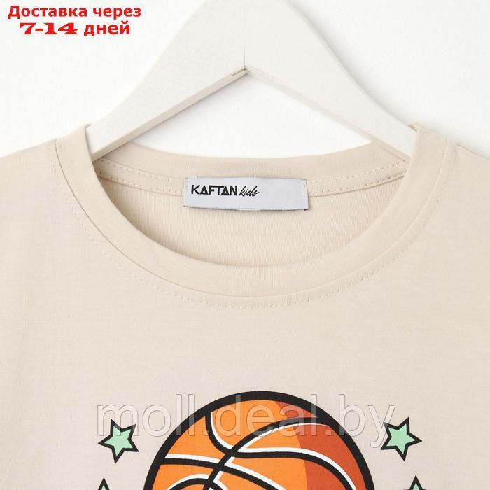 Костюм детский (футболка, шорты) KAFTAN "Basketball", р. 32 (110-116 см) - фото 9 - id-p209817041