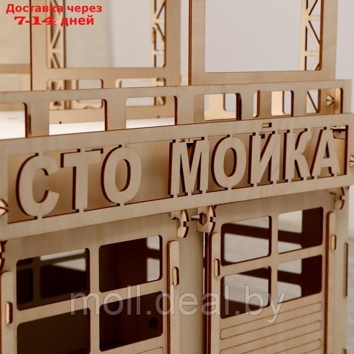 Сборная деревянная модель "Парковка" ФД-005 - фото 2 - id-p209816051