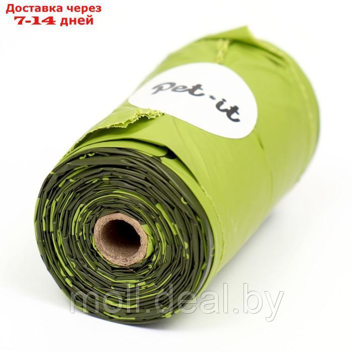 Pet-it пакеты для выгула собак Compostable, 12+11x36, 4 рул. по 15 шт. - фото 6 - id-p209823043