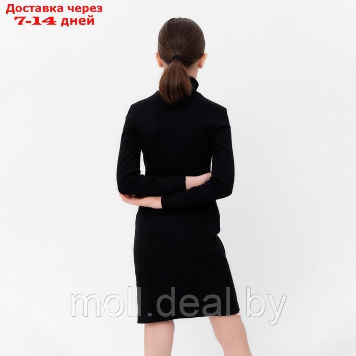 Платье для девочки MINAKU цвет чёрный, рост 140 см - фото 5 - id-p209760919