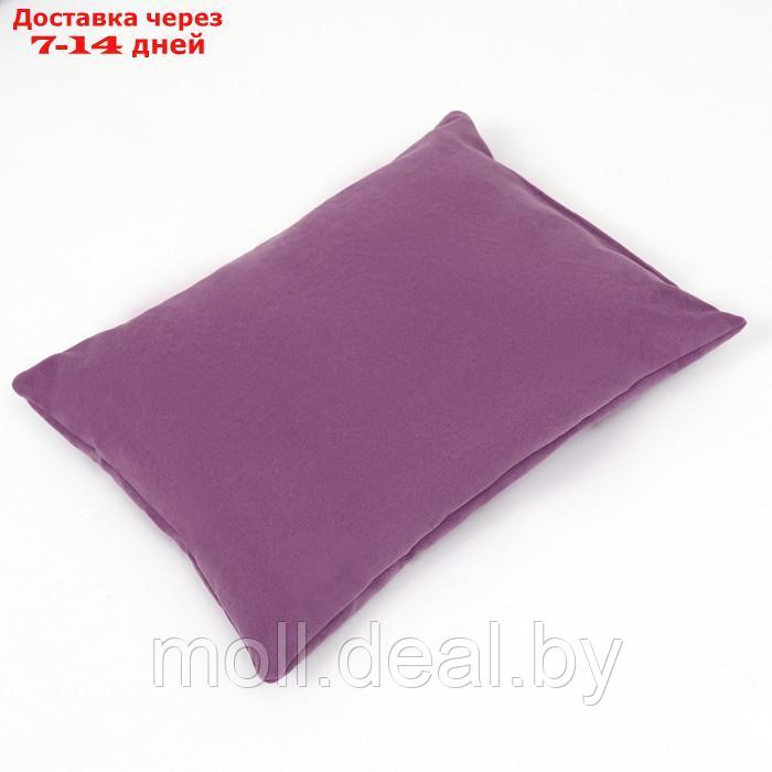 Лежанка-диван с двусторонней подушкой, 45 х 35 х 11 см, фиолетовая - фото 5 - id-p209823060