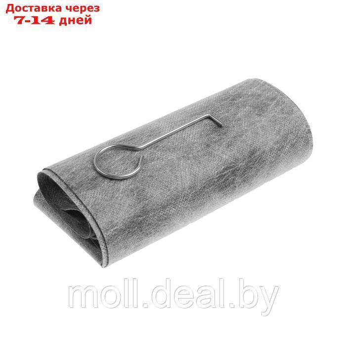 Трап TIM BAD478002GY, 70 х 800 мм, сухая защита от запаха, вороненая сталь - фото 9 - id-p209759940