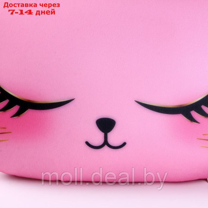 Антистресс подушка "Котик", розовый - фото 2 - id-p209760949