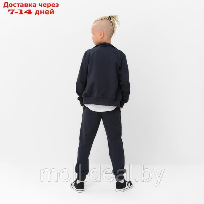 Костюм детский (кофта, брюки) MINAKU цвет графит, рост 140 см - фото 4 - id-p209821104