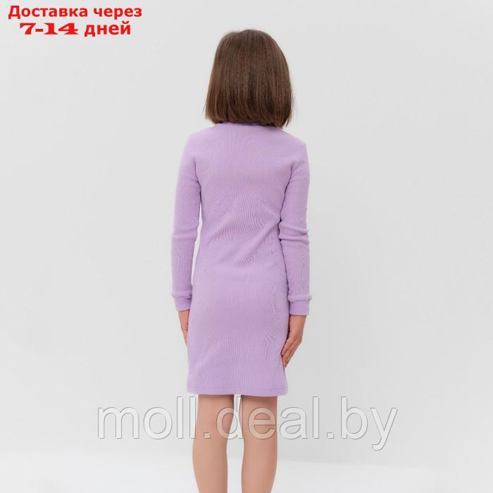 Платье для девочки MINAKU цвет лиловый, рост 122 см - фото 3 - id-p209760978