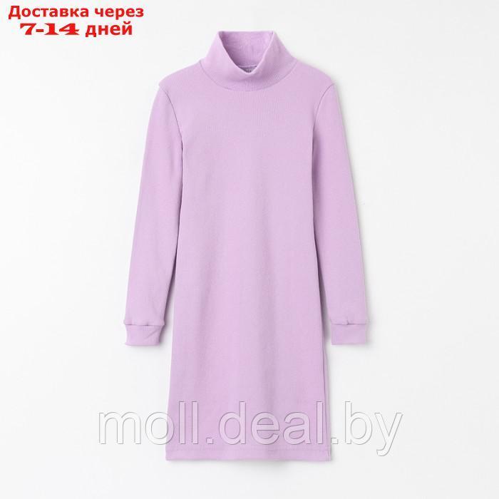 Платье для девочки MINAKU цвет лиловый, рост 122 см - фото 5 - id-p209760978