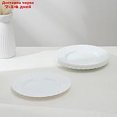 Набор обеденных тарелок TRIANON, d=24,5 см, стеклокерамика