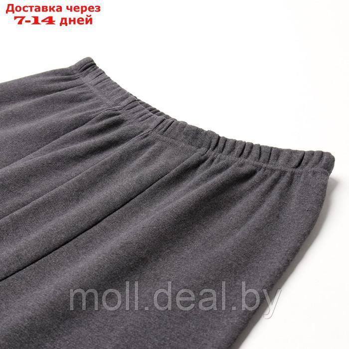 Комплект мужской термо (джемпер, брюки) MINAKU цвет графит меланж, р-р 58 - фото 5 - id-p209815177