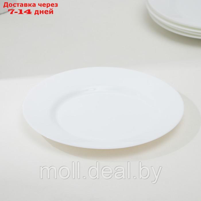 Набор обеденных тарелок EVERYDAY, d=24 см, стеклокерамика, 6 шт - фото 2 - id-p209758983
