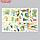 Наклейка пластик интерьерная цветная "Домашние цветы" 60х90 см, фото 2