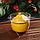 Набор для чайной церемонии "Лимон", 6 предметов: стеклянная чаша с крышкой, 2 керамические чаши, тряпка,, фото 5