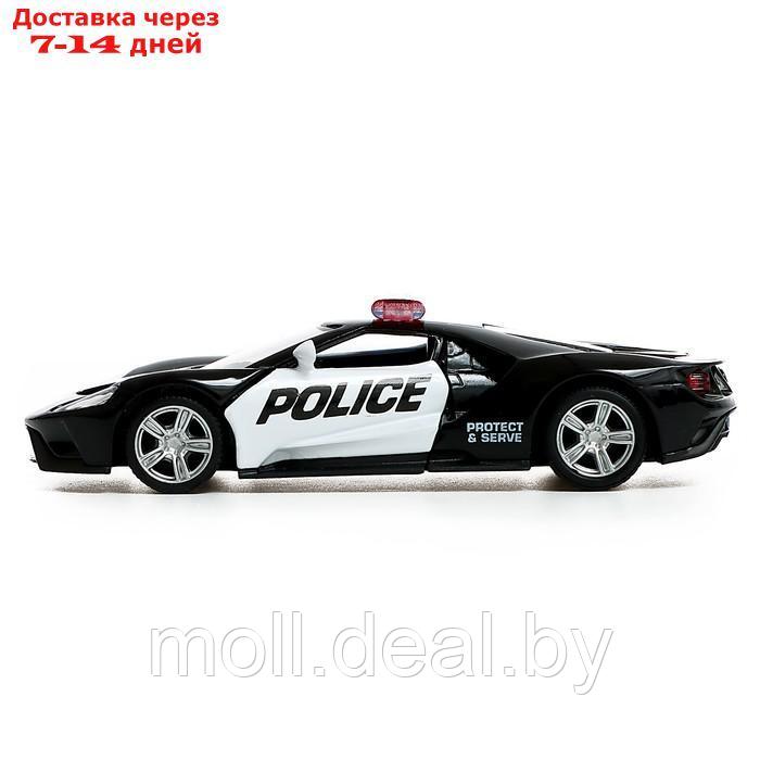 Машина металлическая FORD GT, 1:32, инерция, открываются двери, полиция - фото 2 - id-p209824303