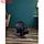 Садовая фигура "Бегемот", полистоун, 41 см, матово-чёрный, 1 сорт, Иран, фото 4