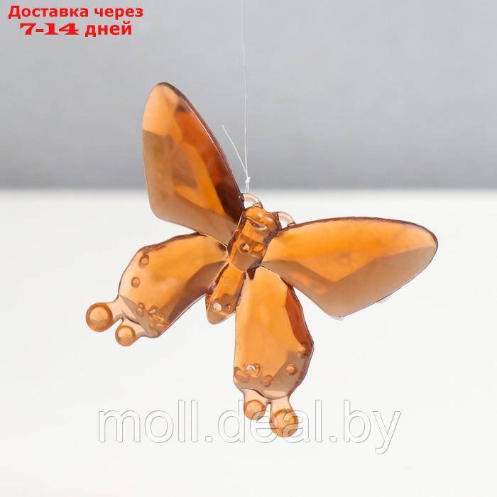 Музыка ветра металл "Бабочки" 4 трубочки 7 бабочек 59 см - фото 4 - id-p209759172