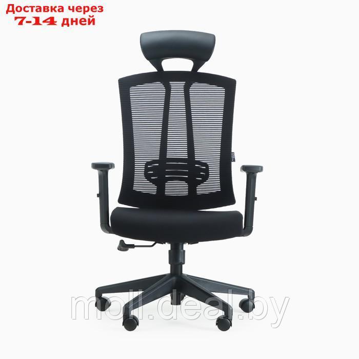 Кресло эргономичное Клик мебель 2156, черное - фото 3 - id-p209816401