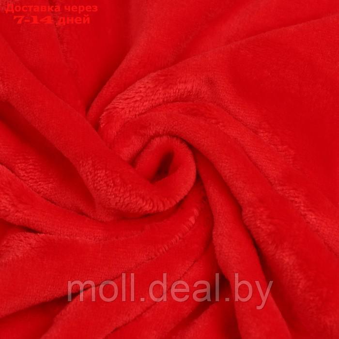 Плед с рукавами Этель "Красные сердечки" 150*200 см,100% п/э, велсофт 280 гр/м2 - фото 3 - id-p209819371