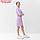 Платье для девочки MINAKU цвет лиловый, рост 152 см, фото 2