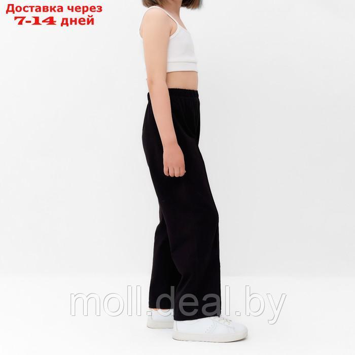 Брюки для девочки MINAKU цвет чёрный, рост 104 см - фото 3 - id-p209760232