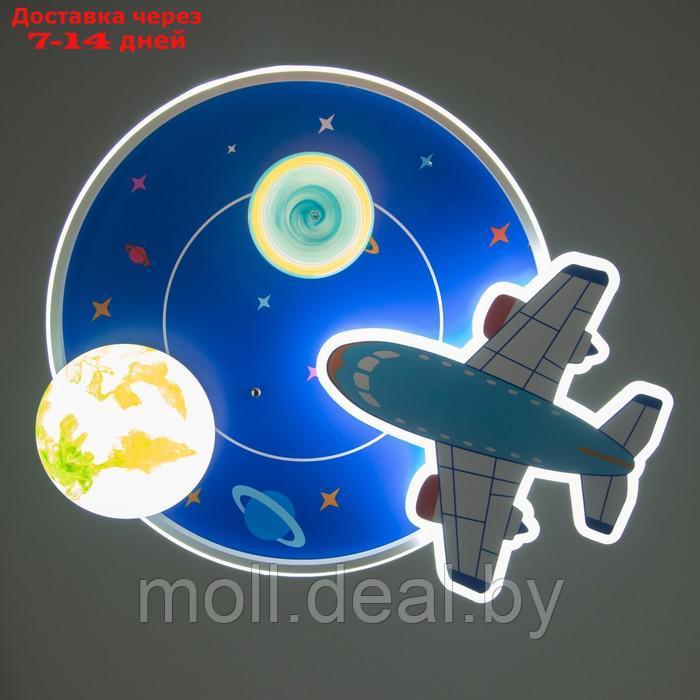 Светильник Космос LED 36Вт синий 55х50х18 см - фото 3 - id-p209757173