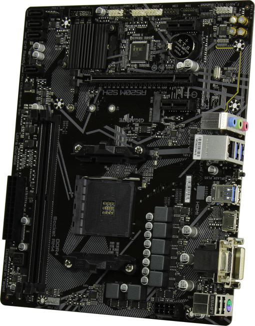 GIGABYTE A520M S2H (RTL) AM4 AMD A520 PCI-E Dsub+DVI+HDMI GbLAN SATA RAID MicroATX 2DDR4 - фото 1 - id-p209897332