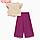 Комплект для девочки (футболка/брюки), цвет бежевый/фиолетовый, рост 128см, фото 3