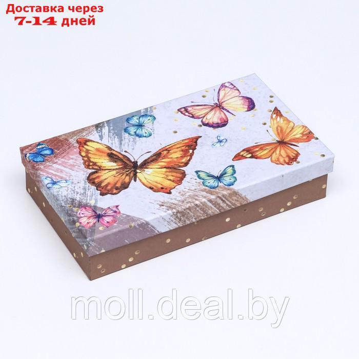 Набор коробок прямоугольных 4 в 1 ,"Хоровод бабочек", 30 х 20 х 8 - 24 х 14 х 5 см - фото 5 - id-p209759265